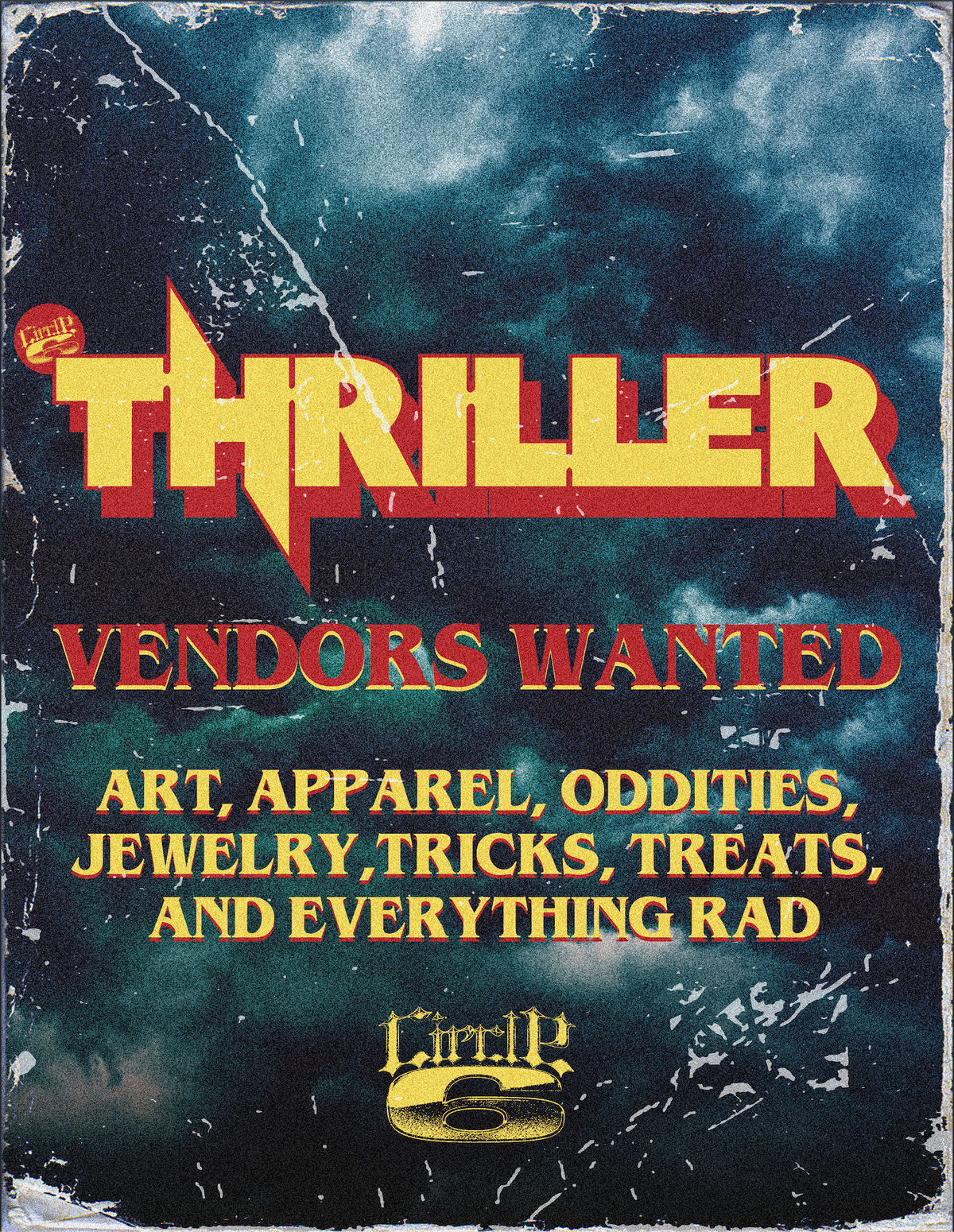 THRILLER VENDOR SPACE