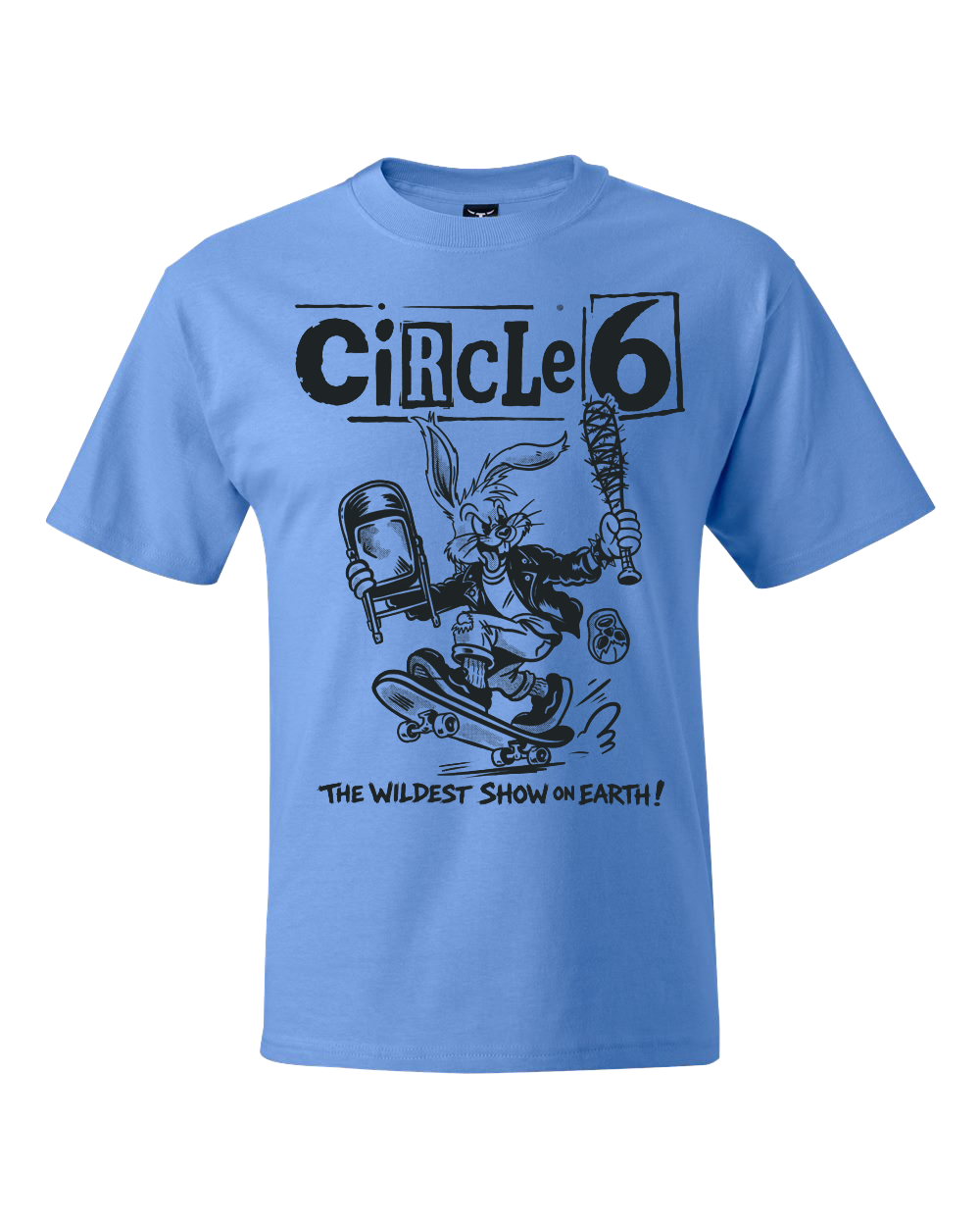 Punk Rock Bunny Tee (BLUE)