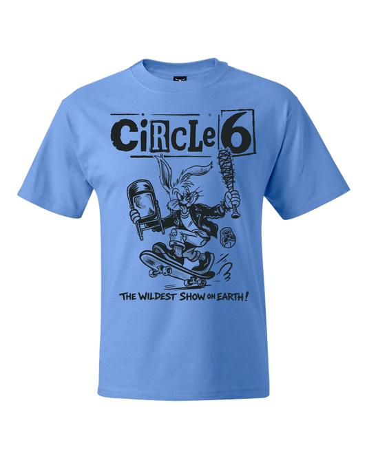 Punk Rock Bunny Tee (BLUE)