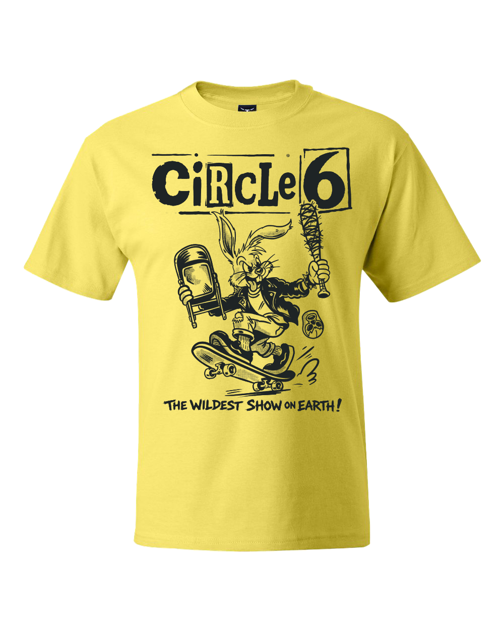 Punk Rock Bunny Tee (YELLOW)