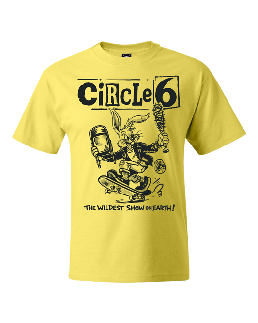 Punk Rock Bunny Tee (YELLOW)